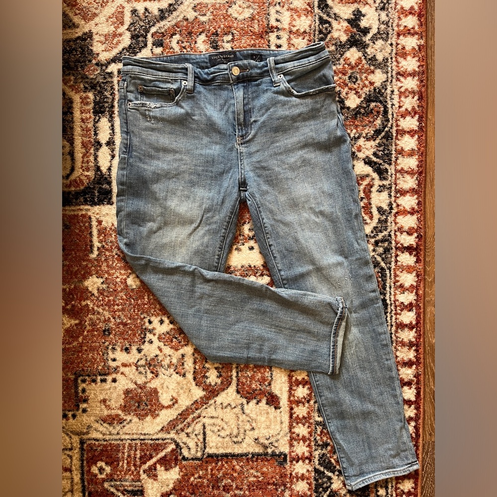 Lucky Brand Mid Rise Boyfriend Jean Sienna